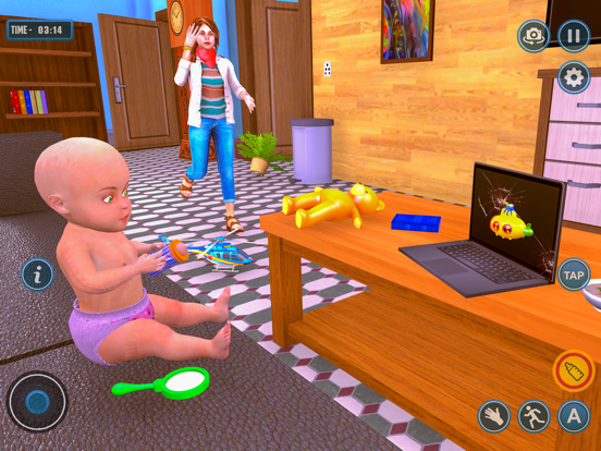 Virtual Baby and Mom Simulator iPad screenshot