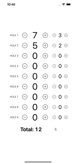 Game screenshot Golf Score! apk
