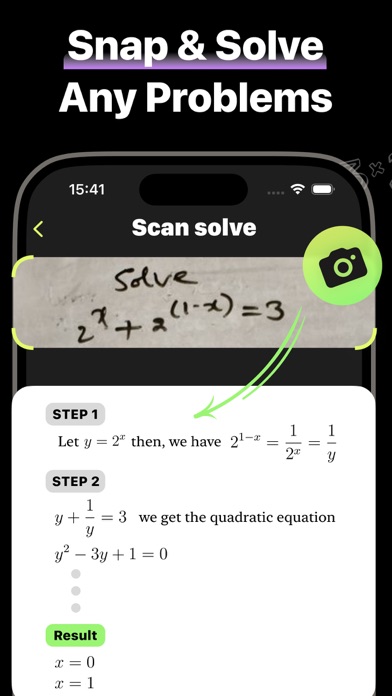 AI Math: Solver Appのおすすめ画像1