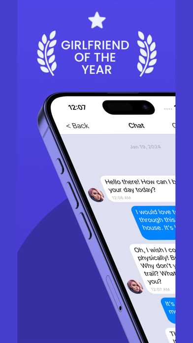 AI Girlfriend Flirty Love Chat Screenshot