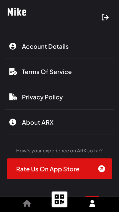 ARX Fit Screenshot