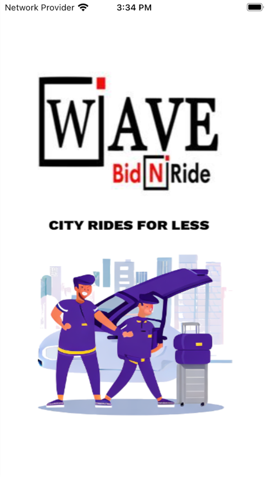 #1. Wave User: Bid-N-Ride (iOS) 由: BMORE ON DEMAND TECHNOLOGIES, LLC