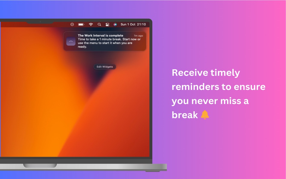 #3. UP - Time to Take a Break (macOS) 由: Tiago Henriques