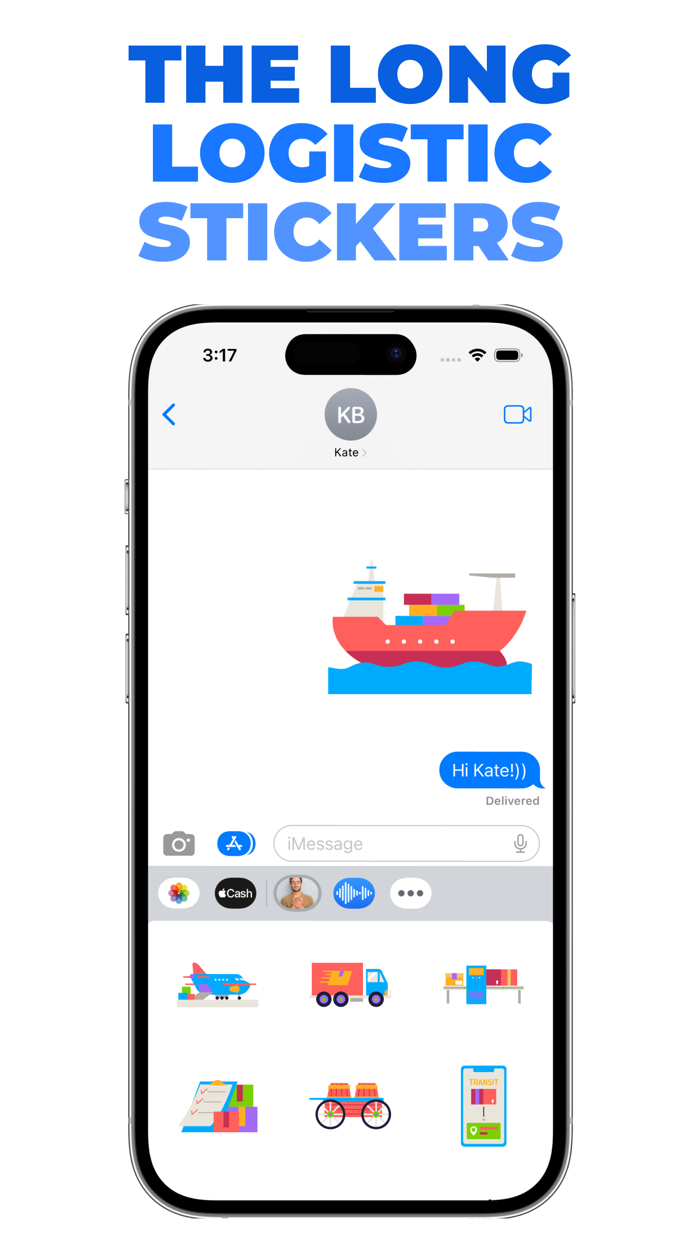 The Long Logistic stickers