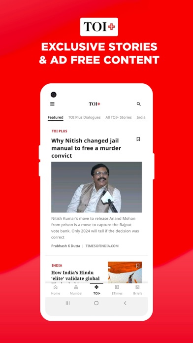 The Times of India - News App Screenshot