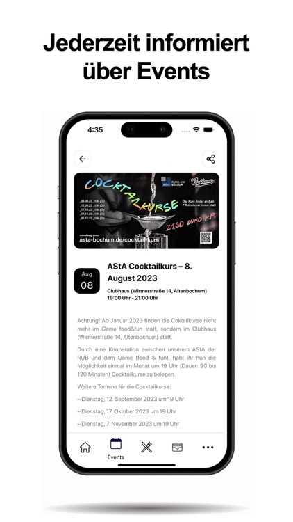 Campus App by AStA RUB