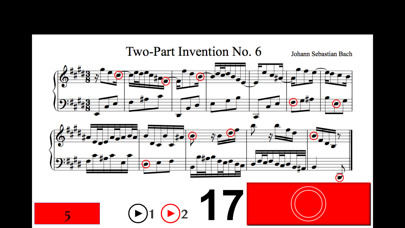 Read Bach Sheet Music Screenshot