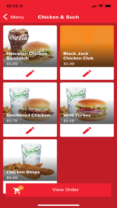 Back Yard Burgers App Screenshot