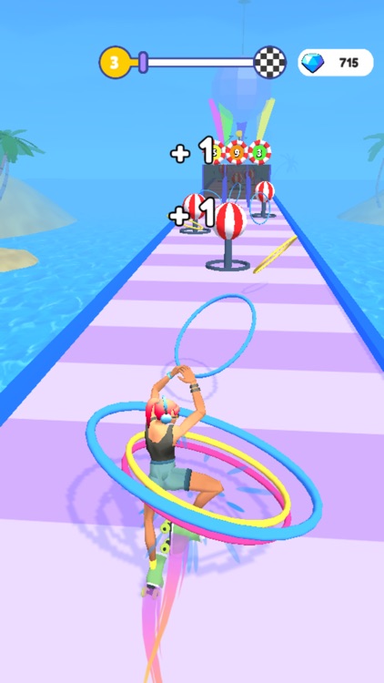 Hula Hoop Race screenshot-4