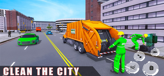 City Garbage Cleaner Simulator
