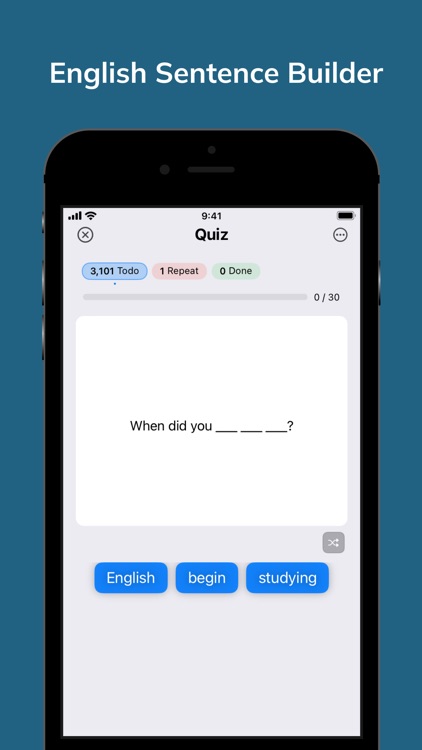English Language Learning App