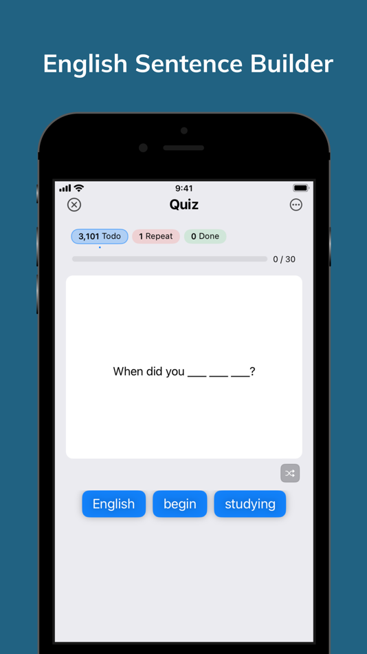 #3. English Language Learning App (iOS) Podle: Hayden Campbell