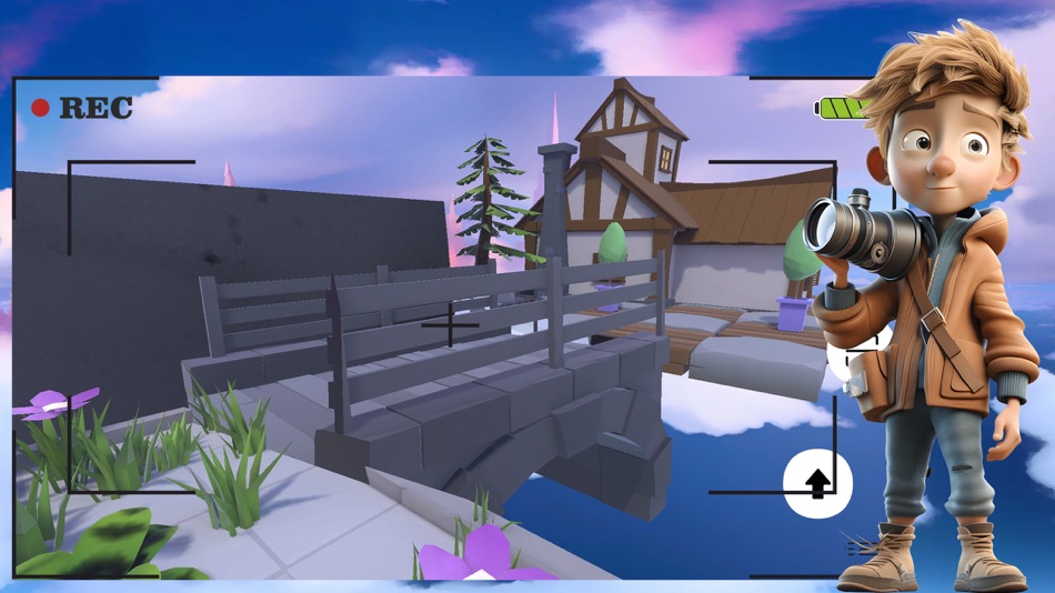 #2. Shift reality : camera game (iOS) By: Serghei Ionita