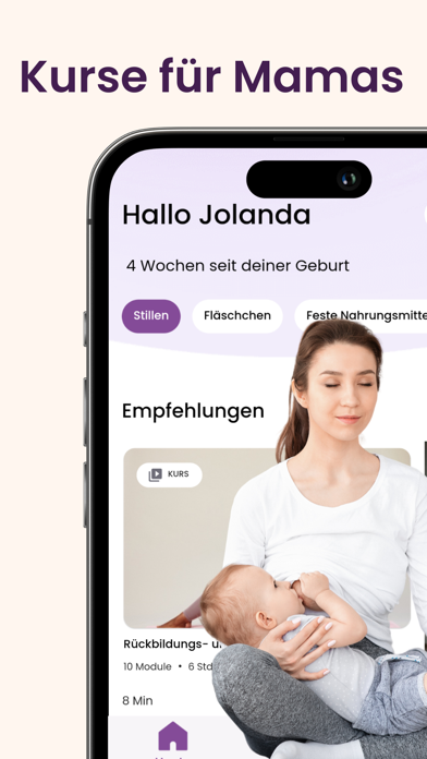 Mama: Stillen Rückbildung Screenshot