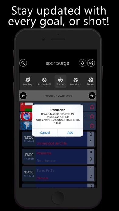Sportsurge Screenshot