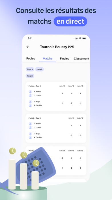 Padelisto Screenshot