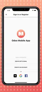 Odoo Mobile App screenshot #2 for iPhone