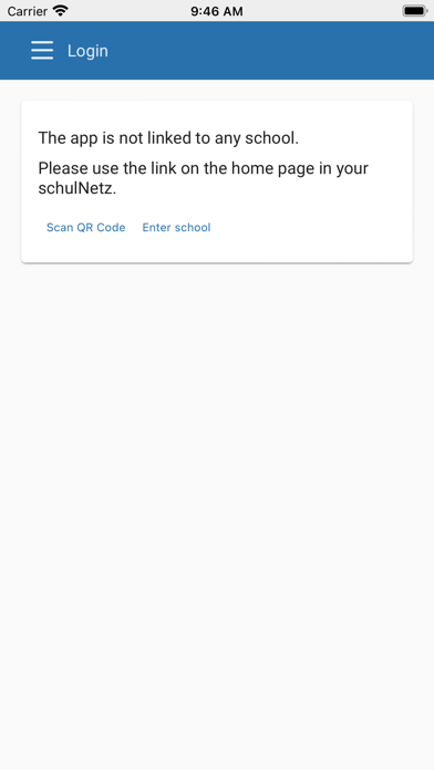 schulNetz Screenshot