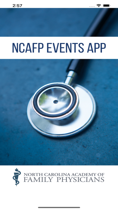 NCAFP Events App Screenshot