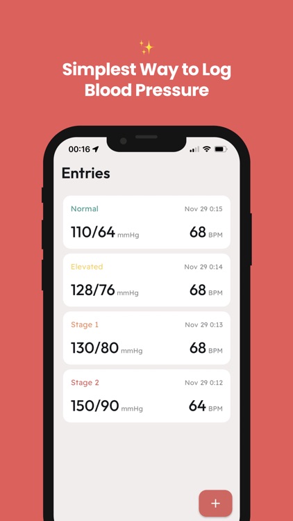 Blood Pressure Monitor : BPLog