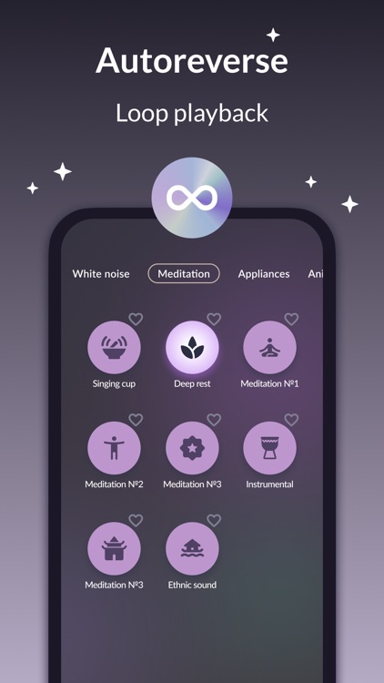 Meditation white noise - Foly screenshot-6