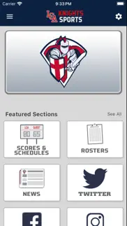 lca knights sports iphone screenshot 1