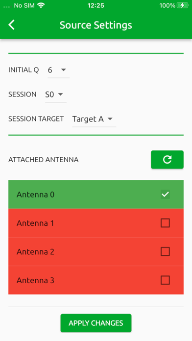 CAEN RFID easyController Screenshot