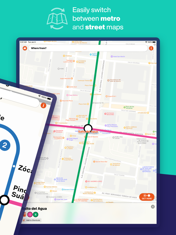 Screenshot #5 pour Mexico City Metro Map