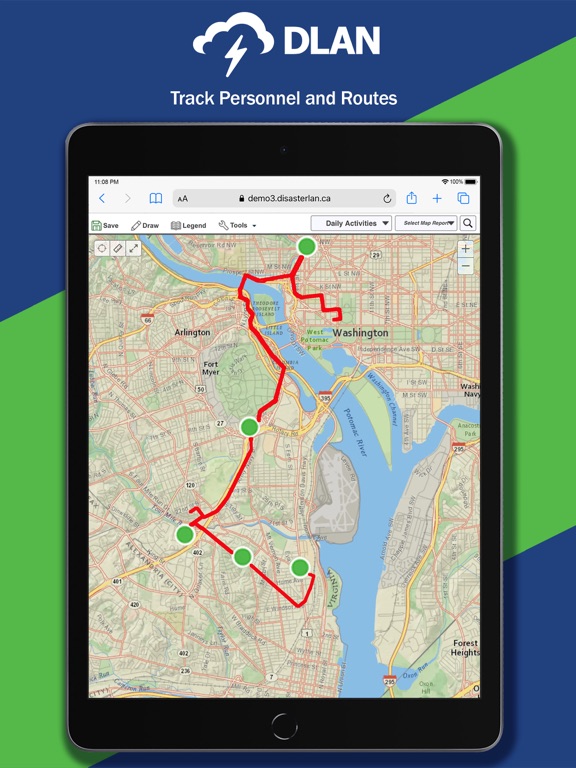 DLAN Mobile Responder iPad screenshot 7 - Productivity app