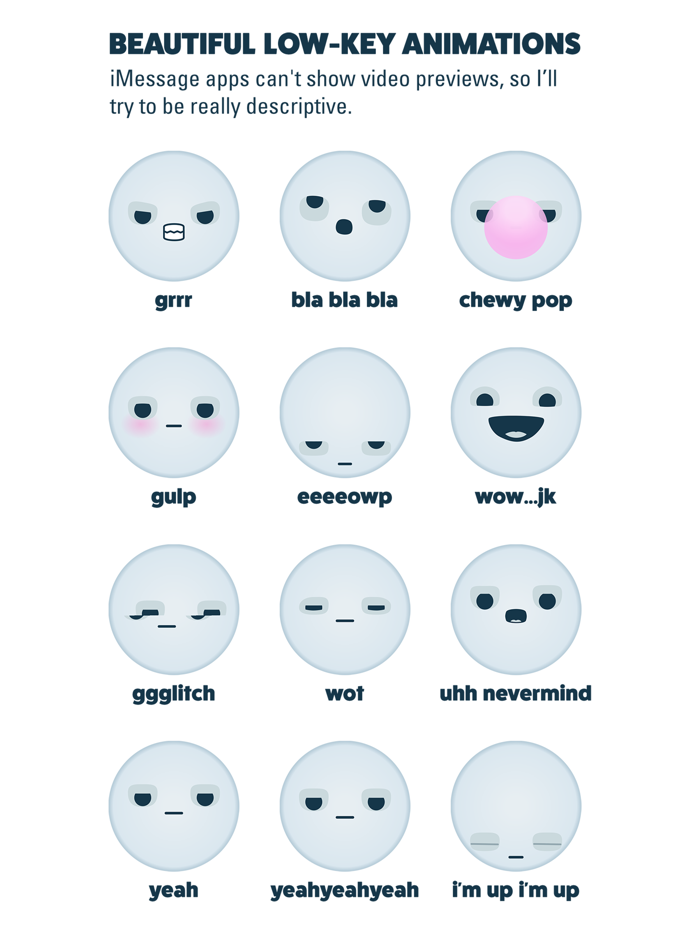 Low Key Animated Stickers