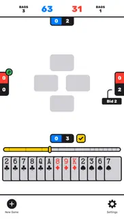 spades (classic card game) iphone screenshot 2