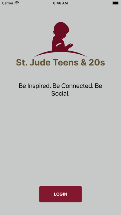 St. Jude teens and 20s Screenshot