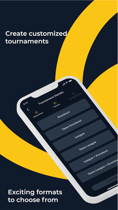 Tournado-Tournament Management Screenshot