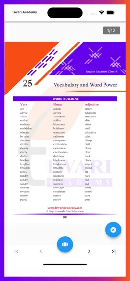 Game screenshot Class 6 English Grammar hack