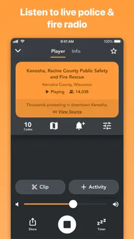 Game screenshot Police Scanner Radio & Fire mod apk
