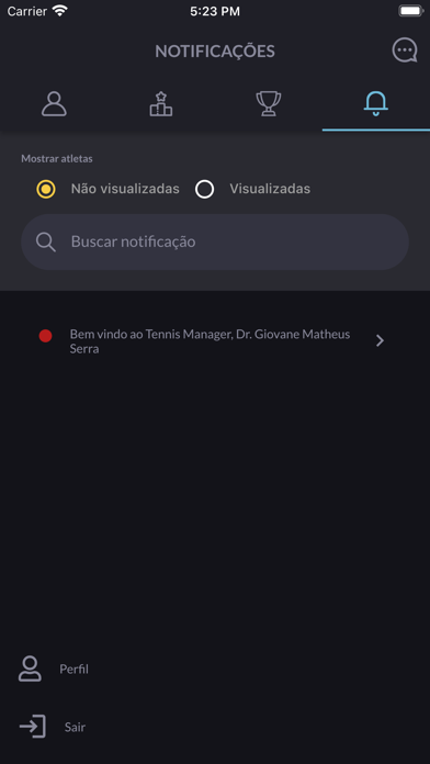 TennisManager BR Screenshot