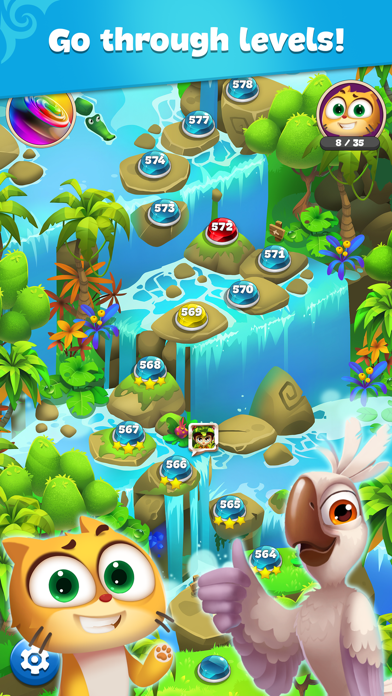 Gemmy Lands: Match 3 Puzzle Screenshot