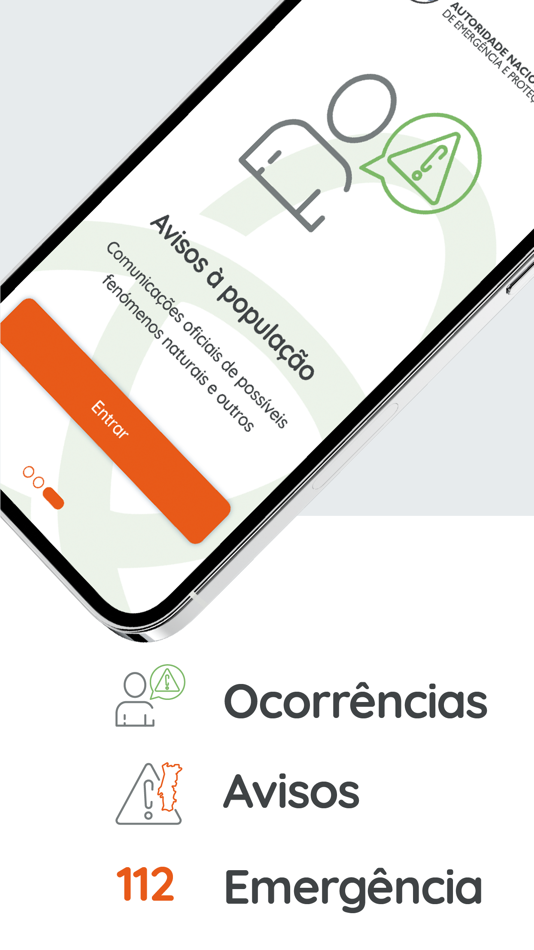 #2. PROCIV.GOV.PT (iOS) Ved: AUTORIDADE NACIONAL DE EMERGENCIA E PROTECAO CIVIL