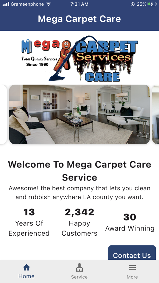 #2. Mega Carpet Care Service (iOS) 由: Nixon Orellana