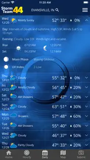 storm team 44 - wevv weather iphone screenshot 3