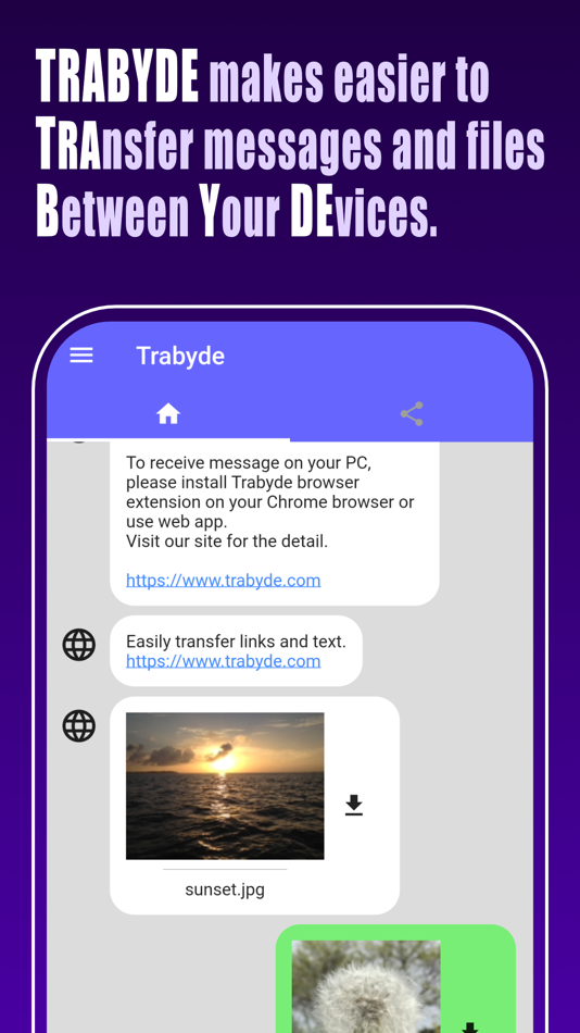 #1. Trabyde - Share data with PC (iOS) 由: 株式会社 アドコライト