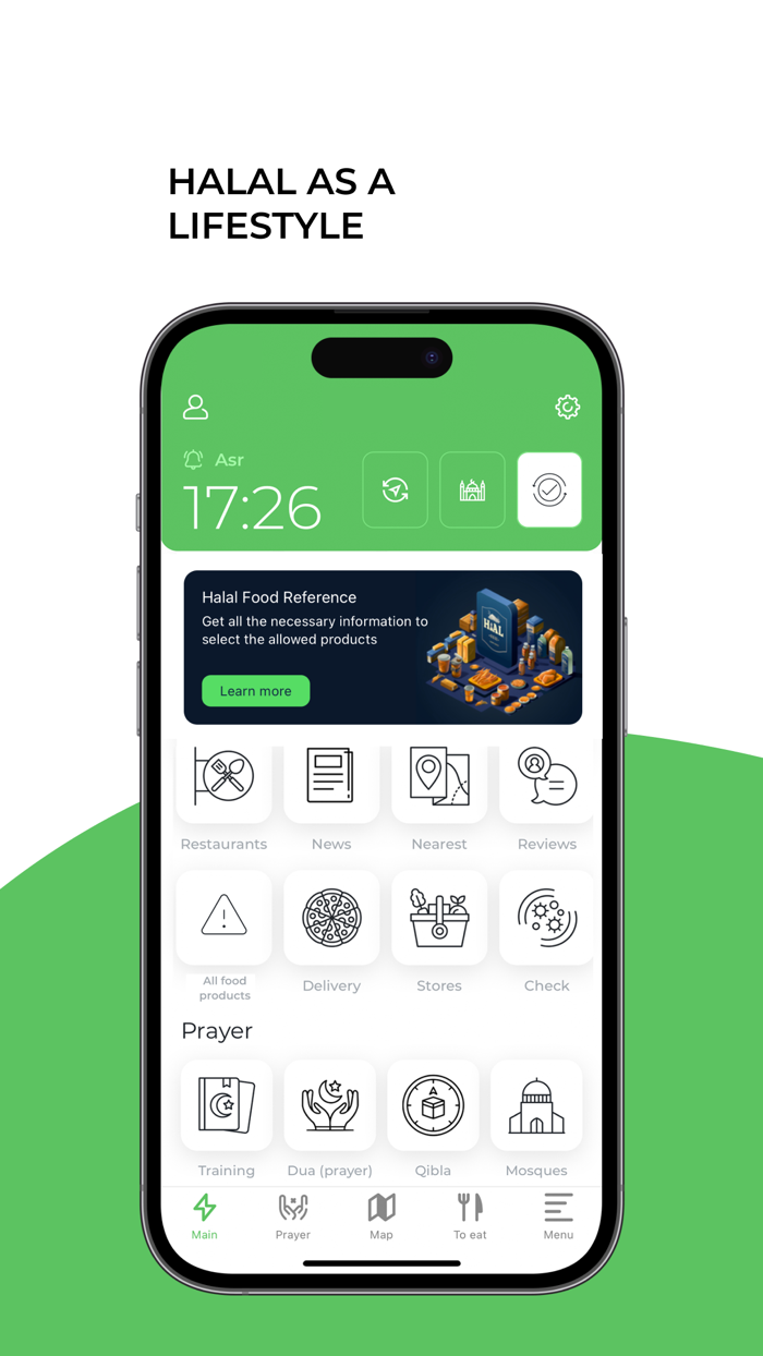 HalalGuide Map Food and Salah