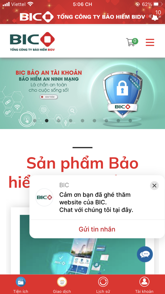 #4. BIC Online (iOS) Podle: BIDV Insurance Corporation