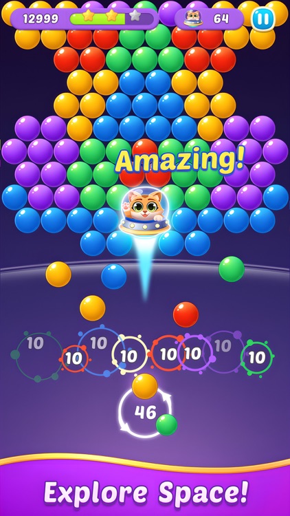Bubble Shooter Gem Pop screenshot-3