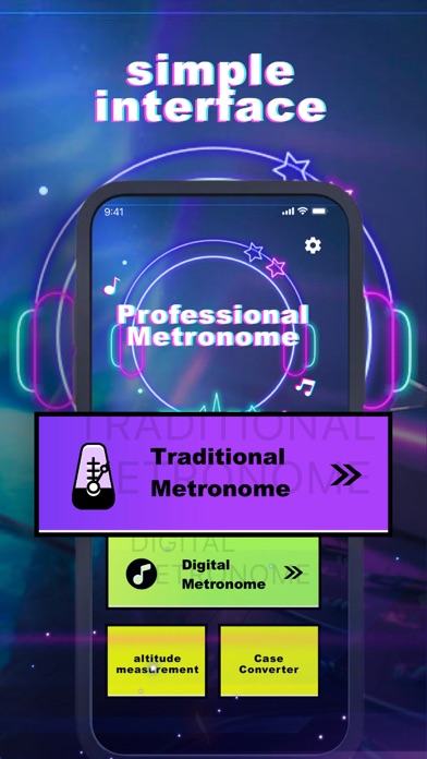 Screenshot #3 pour Pro Metronome - Beat & Tempo