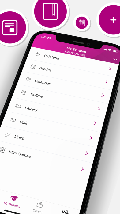UniAugsburg App Screenshot