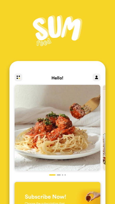 SUM Food Screenshot