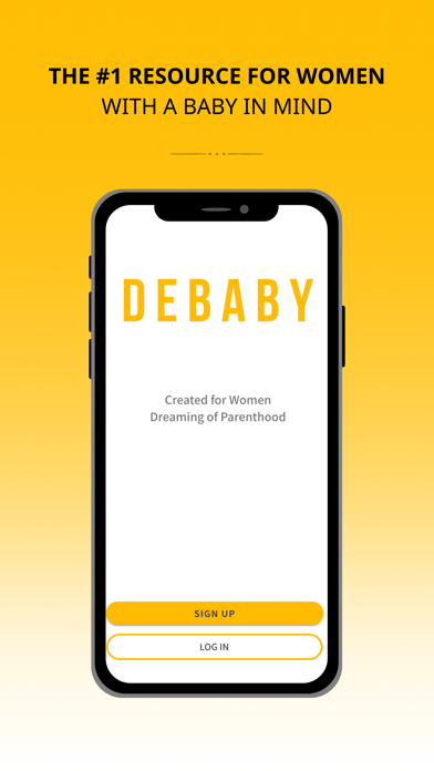 Debaby - Self-help App Screenshot