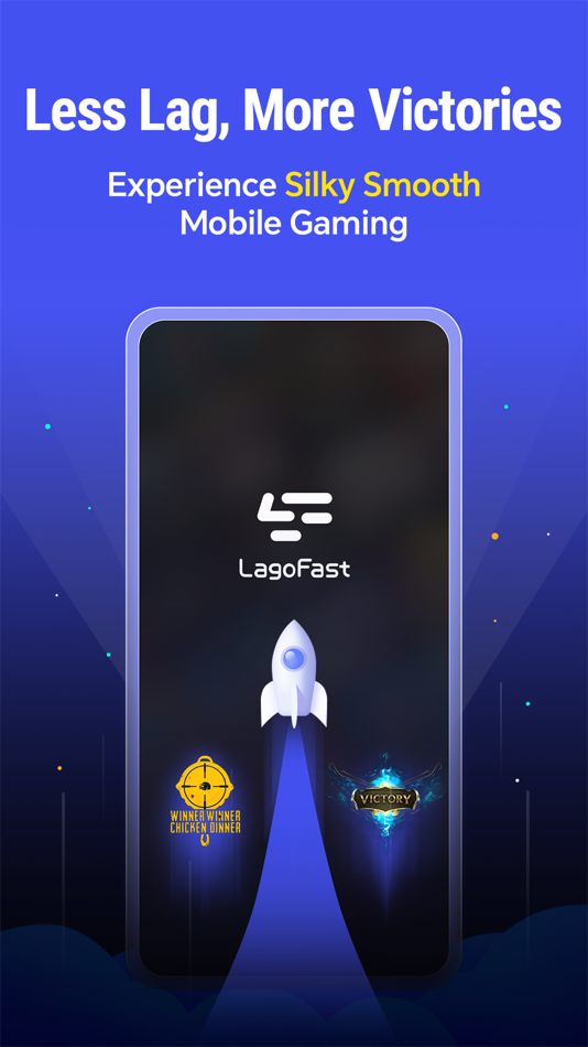 #1. LagoFast Game Booster: Low Lag (iOS) 由: JUNYUN LIMITED