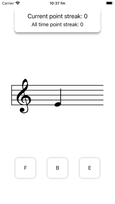 PianoNoteApp Screenshot